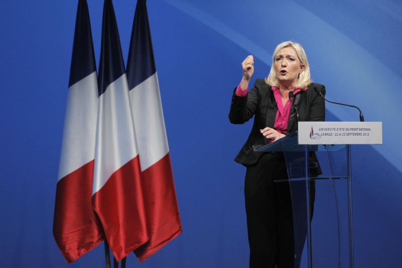 Sondaj: o treime dintre francezi susțin ideile extremei drepte, peste jumătate au o părere bună despre Marine Le Pen
