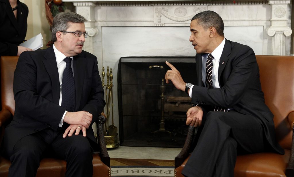 Barack Obama i-a garantat Poloniei securitatea în contextul crizei ucrainene