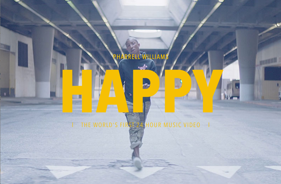 ”Happy”, piesa lui Pharrell Williams, va fi difuzată în buclă timp de 13 zile în cadrul unei iniţiative ONU