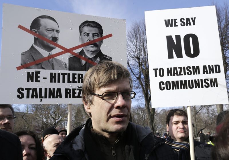 Manifestație în Letonia a foștilor combatanți Waffen SS
