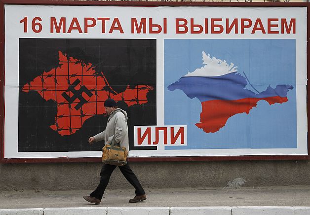 Referendum în Crimeea: 93% au votat alipirea de Rusia