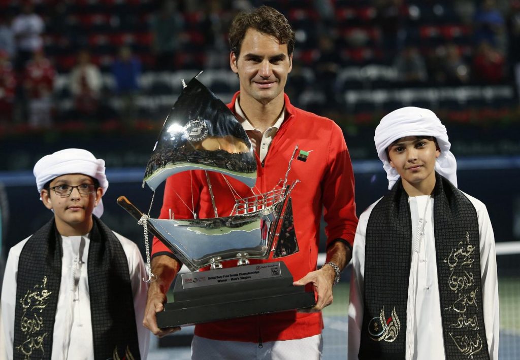 Roger Federer a câştigat la Dubai