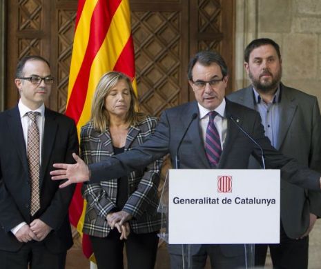 Catalonia nu renunță la referendumul pentru secesiune în ciuda votului din Parlamentul de la Madrid