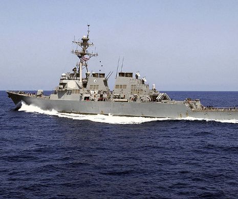Distrugătorul american USS Donald Cook ajunge astăzi în apele Mării Negre