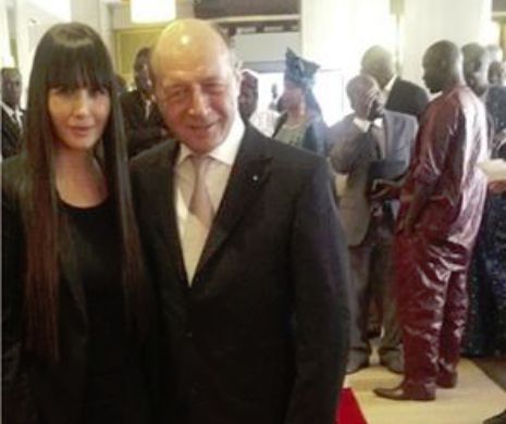 Elena Băsescu, la Bruxelles alături de tatăl ei