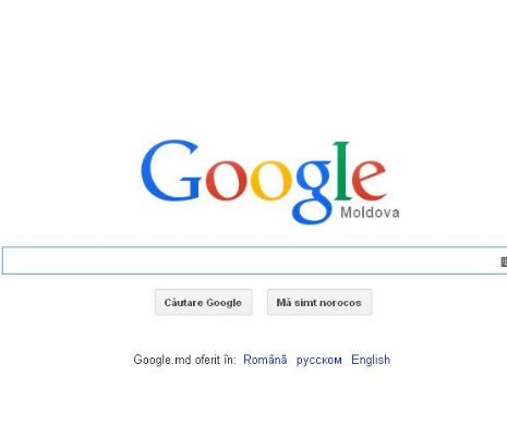 Google a renunțat la „limba moldovenească”