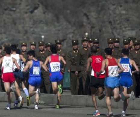 Maraton SUPRAREALIST în Coreea de Nord. Cu ce s-au confruntat sportivii străni| FOTO