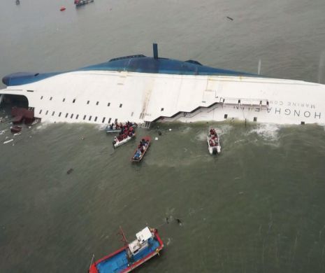 Tragedia din Coreea de Sud. Apelurile disperate ale feribotului scufundat: "Vă rogă, grăbiți-vă"