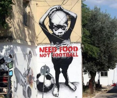 "Avem nevoie de mâncare, nu de fotbal". Protestul brazilienilor față de organizarea Campionatului Mondial de fotbal în țara lor | GALERIE FOTO