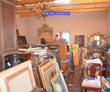 Captură-record de opere de artă: 650 de tablouri, ascunse în casa unui fost lider PP-DD