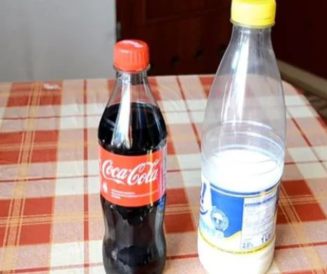 Ce se întâmplă dacă amesteci Coca Cola cu lapte| FOTO