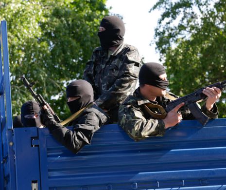 CRIZA DIN UCRAINA. Separatiştii proruşi au proclamat independenţa regiunii Luhansk. Unul dintre liderii separatişti din estul țării apreciază că următorul pas este alipirea la Rusia