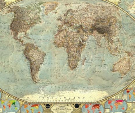 Cum arată harta lumii în funcție de sterotipuri. VEZI ce cred străinii despre România | GALERIE FOTO