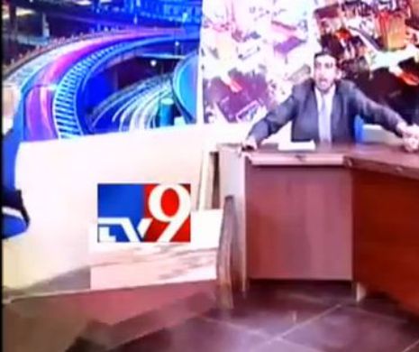 Doi jurnalişti s-au bătut în direct, pe platoul unei televiziuni