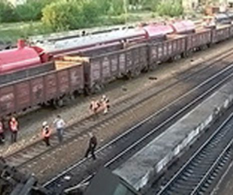Două trenuri s-au ciocnit în regiunea Moscova. Unul dintre trenuri mergea spre CHIŞINĂU