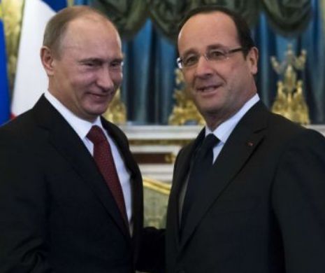 Francois Hollande se va întâlni cu Vladimir Putin pe 6 iunie
