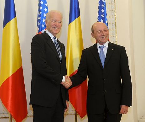 Joe Biden, convorbiri oficiale cu Traian Băsescu