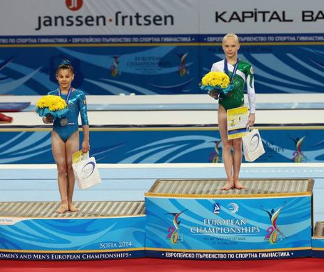 Junioarea Laura Jurca a câștigat medalia de argint la Campionatele Europene de la Sofia