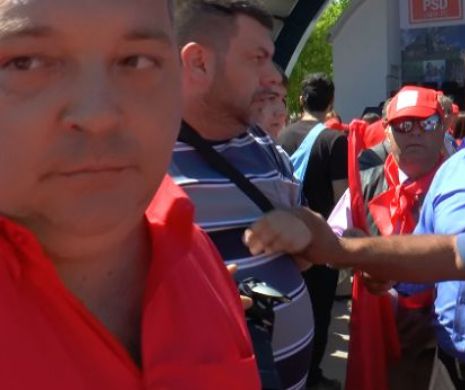 Miting cu ARME ALBE pentru susţinerea lui Victor Ponta. Protestatarii au fost AGRESAŢI | VIDEO