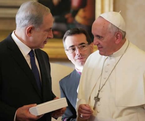 Papa Francisc şi Benjamin Netanyahu, în dezcord în legătură cu limba vorbită de Iisus