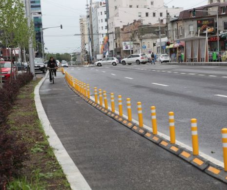 Primăria Capitalei vrea să amenajeze aproape 100 de kilometri de piste pentru bicicliști