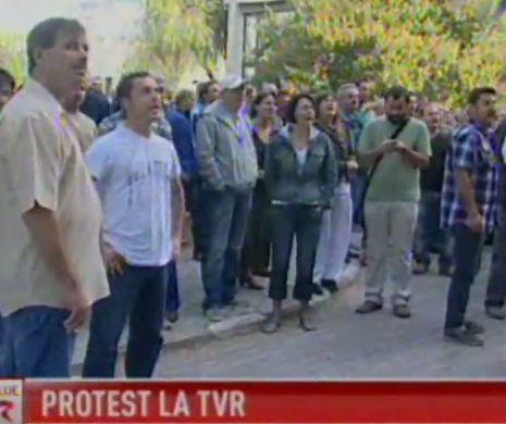 Protest la TVR