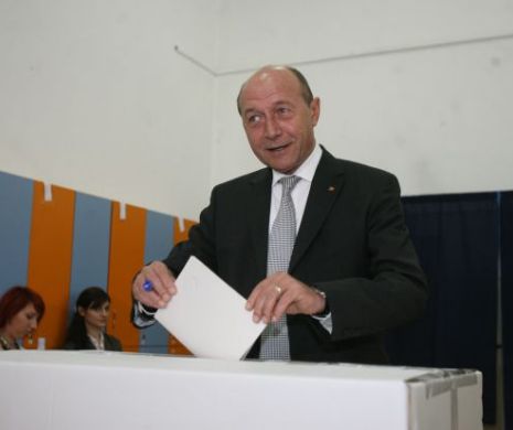 Traian Băsescu: Am votat pentru un partid nou. Participarea este cel mai important semnal pe care România poate să îl dea UE