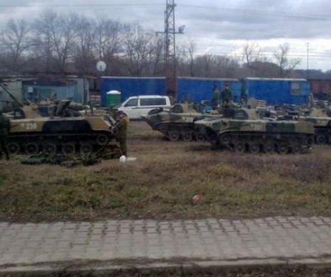 Trupele RUSE, pregătite pentru o MISIUNE DE PACE, pe teritoriul Ucrainei