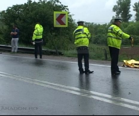 Accident grav în Arad. Trei persoane au decedat