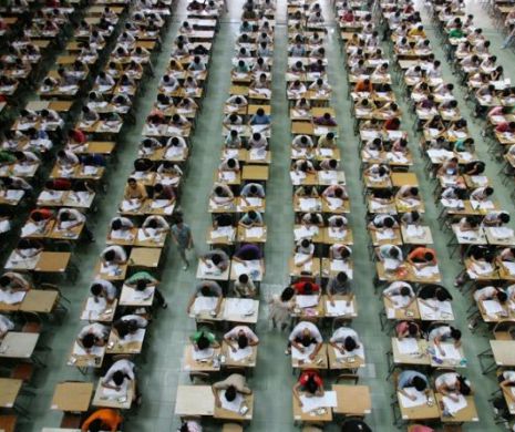 Cât de STRESANTE sunt examenele în China| GALERIE FOTO