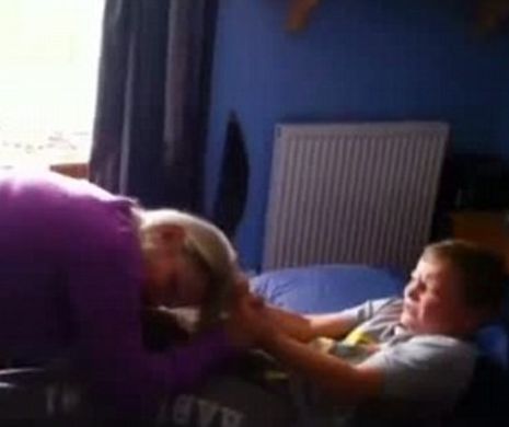 Copilul DIABOLIC: La 9 ani a încercat să-şi înjunghie MAMA. O agresează constant | VIDEO