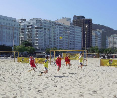Cupa Prieteniei a fost disputată pe plaja Copacabana din Rio
