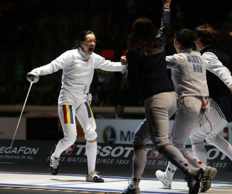 Echipa feminină de spadă a României a câştigat medalia de aur la Campionatele Europene