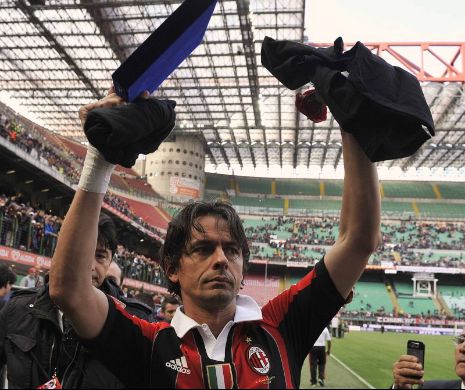 Filippo Inzaghi este noul antrenor al echipei AC Milan