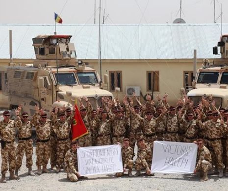 MESAJ EMOȚIONANT de susținere transmis de militarii români din Afganistan: Victorie Simona Halep!
