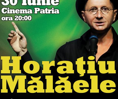Recitalul actorului HORATIU MALAELE – ”Sunt un orb” si filmul ”Funeralii Fericite”