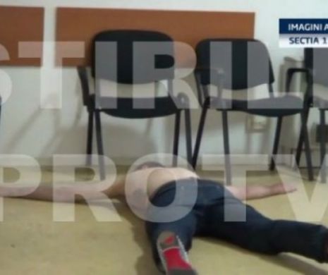 SCANDALUL pe care l-a făcut Gabi Tamaș în secția de poliție, filmat de un amator: "Mi-a spart mecla, ăsta. Am fost bătut" | VIDEO