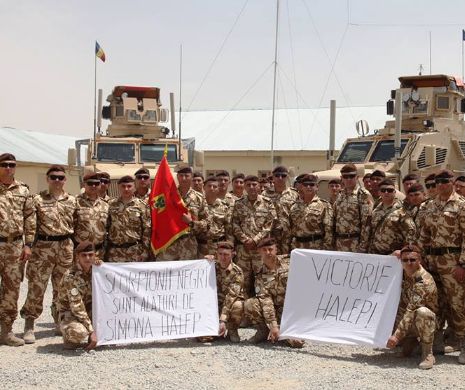 „Scorpionii Negri” din Afganistan, mesaj pentru Simona Halep: Mulţumim, eşti campioana noastră