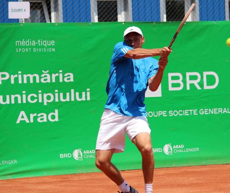 Victor Hănescu a fost eliminat din turneul de la Arad