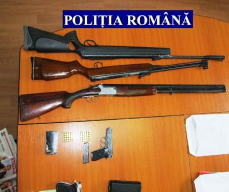 Zeci de PERCHEZIȚII la deținătorii de ARME. Peste 100 de români S-AU ÎNARMAT ILEGAL cu pistoale din străinătate