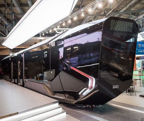 Cum arată “tramvaiul viitorului”, vehiculului rusesc desprins din filmele SF | GALERIE FOTO