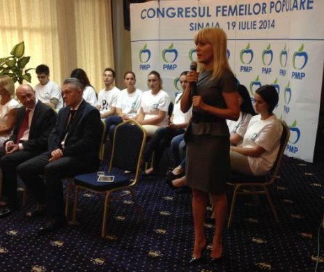 Elena Udrea, la Congresul femeilor populare: În altă ţară, Ponta ar fi trebuit să demisioneze pentru declaraţii misogine