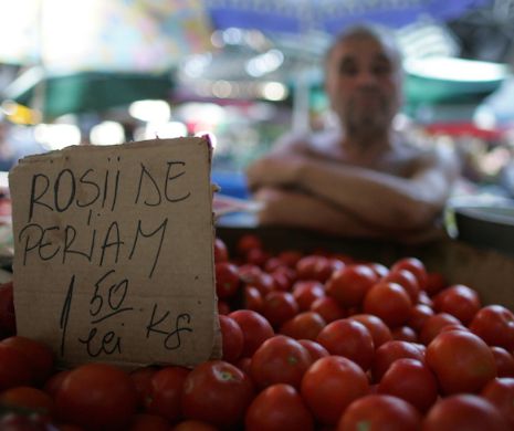 Evaziune la fructe și legume în piețele din București