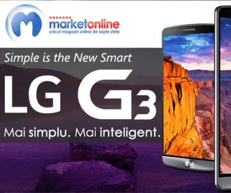 MarketOnline.ro aduce in premiera noul Smartphone LG G3 de 32 GB!