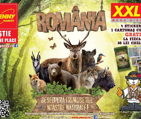 „ROMÂNIA - Descoperă frumusețile noastre naturale” - o nouă campanie Penny Market și XXL Mega Discount (P)