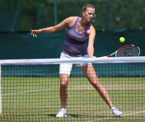 WIMBLEDON. Petra Kvitova s-a distrat în finala cu Eugenie Bouchard
