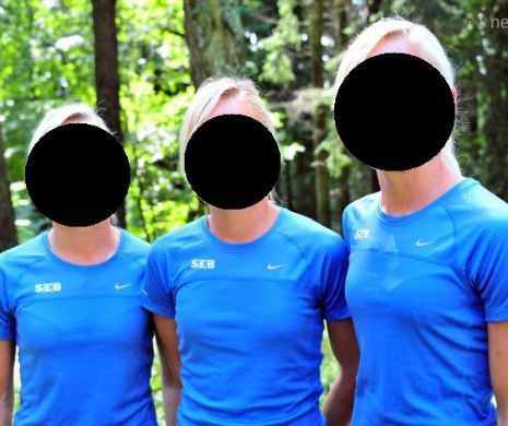 Apariţie INEDITĂ. Trei surori GEMENE, concurente la Campionatele Europene de la Zurich. Uite cât de bine seamănă | GALERIE FOTO