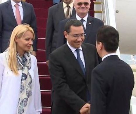 CORESPONDENȚĂ DIN BEIJING. Premierul Victor Ponta a ajuns în China pe lângă Kiev. Mâine, vor fi semnate acorduri pentru trenuri de mare viteză