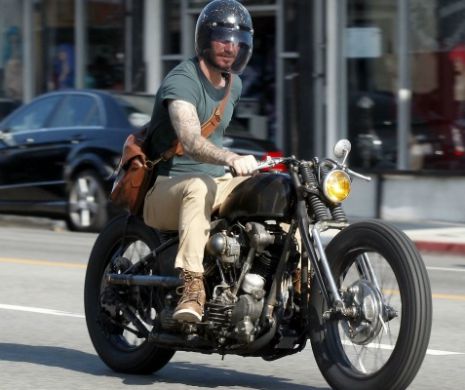 David Beckham a suferit un accident de motocicletă, la Los Angeles