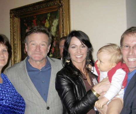 Nadia Comăneci, despre prietenia cu celebrul Robin Williams: „A fost o onoare pentru mine şi pentru familia mea”